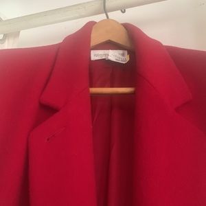 Awesome vintage Red Coat